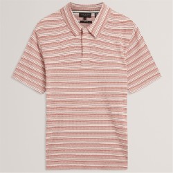 мъжки,блузи,с,яка,ted,baker,ted,ss,striped,polo,sn62,red