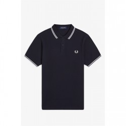 блуза,с,яка,мъжки,тениски,fred,perry,short,sleeve,twin,tipped,polo,shirt,navy