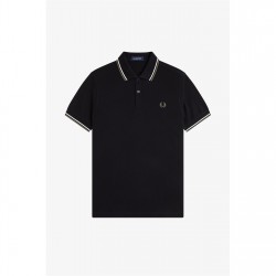 блуза,с,яка,облекла,на,разпродажба,мъжки,тениски,fred,perry,short,sleeve,twin,tipped,polo,shirt,black,w54