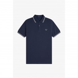 блуза,с,яка,мъжки,тениски,fred,perry,short,sleeve,twin,tipped,polo,shirt,dk,airforce,z47