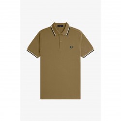 блуза,с,яка,мъжки,тениски,fred,perry,short,sleeve,twin,tipped,polo,shirt,shadedstone,z60