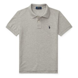 риза,с,къс,ръкав,polo,ralph,lauren,kids,cotton,short,sleeve,shirt,grey,heather