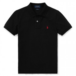 детска,блуза,с,яка,детски,облекла,polo,ralph,lauren,junior,boys,custom,short,sleeve,polo,shirt,black