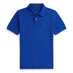 риза,с,къс,ръкав,polo,ralph,lauren,kids,cotton,short,sleeve,shirt,new,sapphire