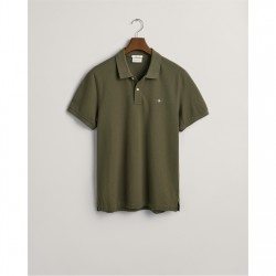 блуза,с,яка,облекла,на,разпродажба,мъжки,тениски,gant,shield,pique,polo,shirt,juniper,green