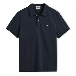 блуза,с,яка,облекла,на,разпродажба,мъжки,тениски,gant,shield,pique,polo,shirt,navy,433