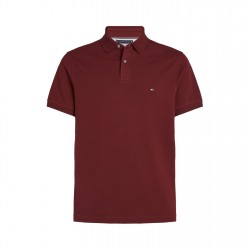 Блуза с яка Tommy Hilfiger Core 1985 Polo Shirt - Deep Rouge VLP блуза,с,яка,облекла,на,разпродажба,мъжки,тениски,tommy,hilfiger,core,1985,polo,shirt,deep,rouge,vlp