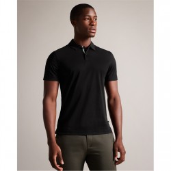 блуза,с,яка,ted,baker,men's,regular,fit,zeiter,polo,shirt,black