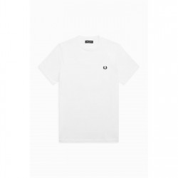 тениска,мъжки,тениски,fred,perry,ringer,t,shirt,white,100