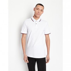 блуза,с,яка,мъжки,блузи,с,яка,armani,exchange,tipped,pique,polo,shirt,white,1100