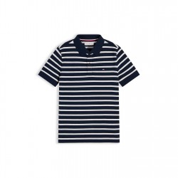 блуза,с,яка,детски,3/4,панталони,tommy,hilfiger,kids',short,sleeve,polo,shirt,navy,stripe,0a5