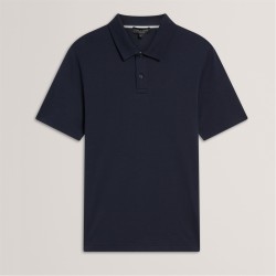 блуза,с,яка,мъжки,блузи,с,яка,ted,baker,men's,short,sleeve,polo,shirt,navy