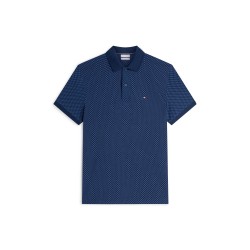 блуза,с,яка,мъжки,тениски,tommy,hilfiger,men,s,short,sleeve,polo,shirt,carbon,navy