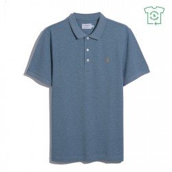 блуза,с,яка,мъжки,блузи,с,яка,farah,short,sleeve,polo,shirt,blue,tide,401