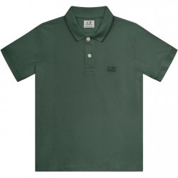 блуза,с,яка,детски,облекла,cp,company,boys',logo,polo,shirt,jngle,grn,30064