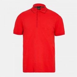 блуза,с,яка,облекла,на,разпродажба,мъжки,тениски,boss,men's,paule,short,sleeve,polo,shirt,open,red