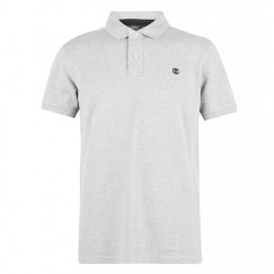 Блуза с яка Timberland Miller Short Sleeve Polo Shirt - Med Grey Hthr блуза,с,яка,облекла,на,разпродажба,мъжки,тениски,timberland,miller,short,sleeve,polo,shirt,med,grey,hthr