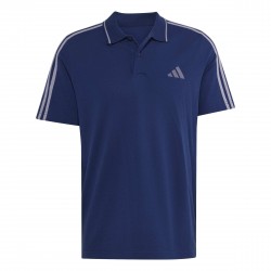 Мъжка блуза с яка adidas Essentials Mens Cotton 3-Stripes Polo Shirt - Navy/White мъжка,блуза,с,яка,мъжки,блузи,с,яка,мъжки,тениски,мъжки,потници,adidas,essentials,mens,cotton,3,stripes,polo,shirt,navy,white