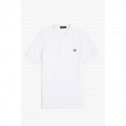 блуза,с,яка,мъжки,тениски,fred,perry,plain,polo,shirt,white,100