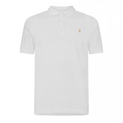 блуза,с,яка,мъжки,блузи,с,яка,farah,men's,emerson,short,sleeve,polo,shirt,white,104