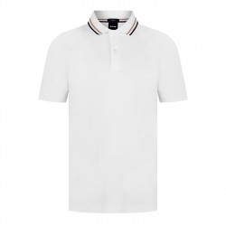 блуза,с,яка,облекла,на,разпродажба,мъжки,тениски,boss,mens,boss,black,penrose,slim,fit,polo,shirt,with,signature,tipped,collar,white,100