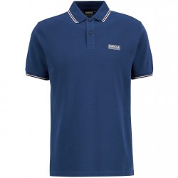 Блуза с яка Barbour International Men's Tipped Short Sleeve Polo Shirt - Insig Blue BU77 блуза,с,яка,мъжки,тениски,barbour,international,men's,tipped,short,sleeve,polo,shirt,insig,blue,bu77