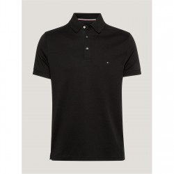 блуза,с,яка,облекла,на,разпродажба,мъжки,тениски,tommy,hilfiger,essential,interlock,slim,fit,polo,shirt,black,bds