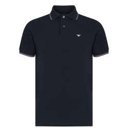 блуза,с,яка,облекла,на,разпродажба,мъжки,тениски,emporio,armani,men's,regular,fit,polo,shirt,navy,0920