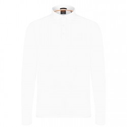 блуза,с,яка,мъжки,блузи,с,яка,boss,passerby,polo,shirt,white,100