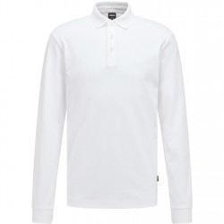 блуза,с,яка,облекла,на,разпродажба,мъжки,тениски,boss,pado,30,long,sleeve,polo,shirt,white,100