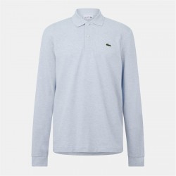 мъжка,блуза,с,яка,облекла,на,разпродажба,мъжки,тениски,lacoste,lacoste,crocodile,long,sleeve,polo,shirt,mens,heather,cove
