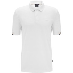 блуза,с,яка,мъжки,тениски,boss,men,s,hbb,parlay,147,timeless,design,polo,shirt,white