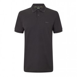 блуза,с,яка,облекла,на,разпродажба,мъжки,тениски,boss,men's,hbg,paul,polo,contrast,striped,trim,shirt,black