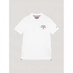 детски,облекла,tommy,hilfiger,th,logo,polo,s,s,white