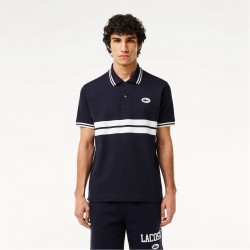 блуза,с,яка,облекла,на,разпродажба,мъжки,тениски,lacoste,stripe,polo,shirt,black,g45