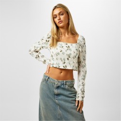 дамски,ризи,jack,wills,ls,fitted,blouse,ld44,cream,floral