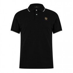 блуза,с,яка,облекла,на,разпродажба,мъжки,тениски,belstaff,tipped,polo,shirt,black