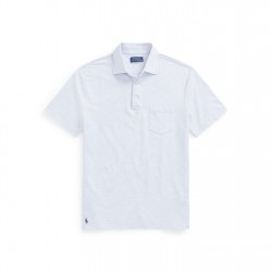 блуза,с,яка,облекла,на,разпродажба,polo,ralph,lauren,linen,short,sleeve,polo,shirt,office,blue