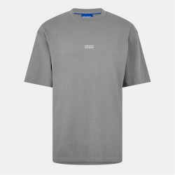 тениска,облекла,на,разпродажба,мъжки,тениски,hugo,men's,regular,fit,logo,back,t,shirt,med,grey,036