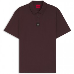 блуза,с,яка,облекла,на,разпродажба,мъжки,тениски,hugo,men's,deabono,short,sleeve,polo,shirt,open,brown,249