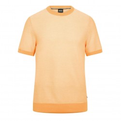 тениска,облекла,на,разпродажба,мъжки,тениски,boss,men's,tantino,knitted,t,shirt,medium,orange