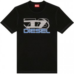 тениска,мъжки,тениски,diesel,diesel,big,d,tee,sn42,black,9xx