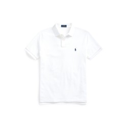 блуза,с,яка,мъжки,тениски,polo,ralph,lauren,men,s,custom,short,sleeve,polo,shirt,white