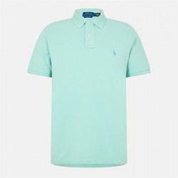 блуза,с,яка,облекла,на,разпродажба,мъжки,тениски,polo,ralph,lauren,men's,custom,short,sleeve,polo,shirt,celadon