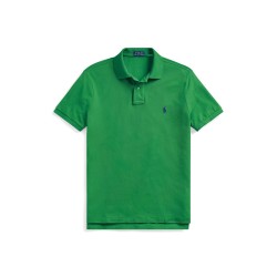 Блуза с яка Polo Ralph Lauren Mens Custom Short Sleeve Polo Shirt - Billiard блуза,с,яка,мъжки,тениски,polo,ralph,lauren,mens,custom,short,sleeve,polo,shirt,billiard