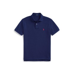 блуза,с,яка,мъжки,тениски,polo,ralph,lauren,men,s,custom,short,sleeve,polo,shirt,newport,navy