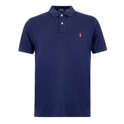 блуза,с,яка,мъжки,тениски,polo,ralph,lauren,men's,custom,short,sleeve,polo,shirt,newport,navy