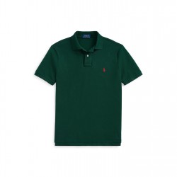 блуза,с,яка,облекла,на,разпродажба,мъжки,тениски,polo,ralph,lauren,men's,custom,short,sleeve,polo,shirt,college,green