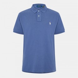 блуза,с,яка,облекла,на,разпродажба,мъжки,тениски,polo,ralph,lauren,men's,custom,short,sleeve,polo,shirt,earth,blue