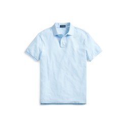блуза,с,яка,мъжки,тениски,polo,ralph,lauren,men,s,custom,short,sleeve,polo,shirt,elite,blue